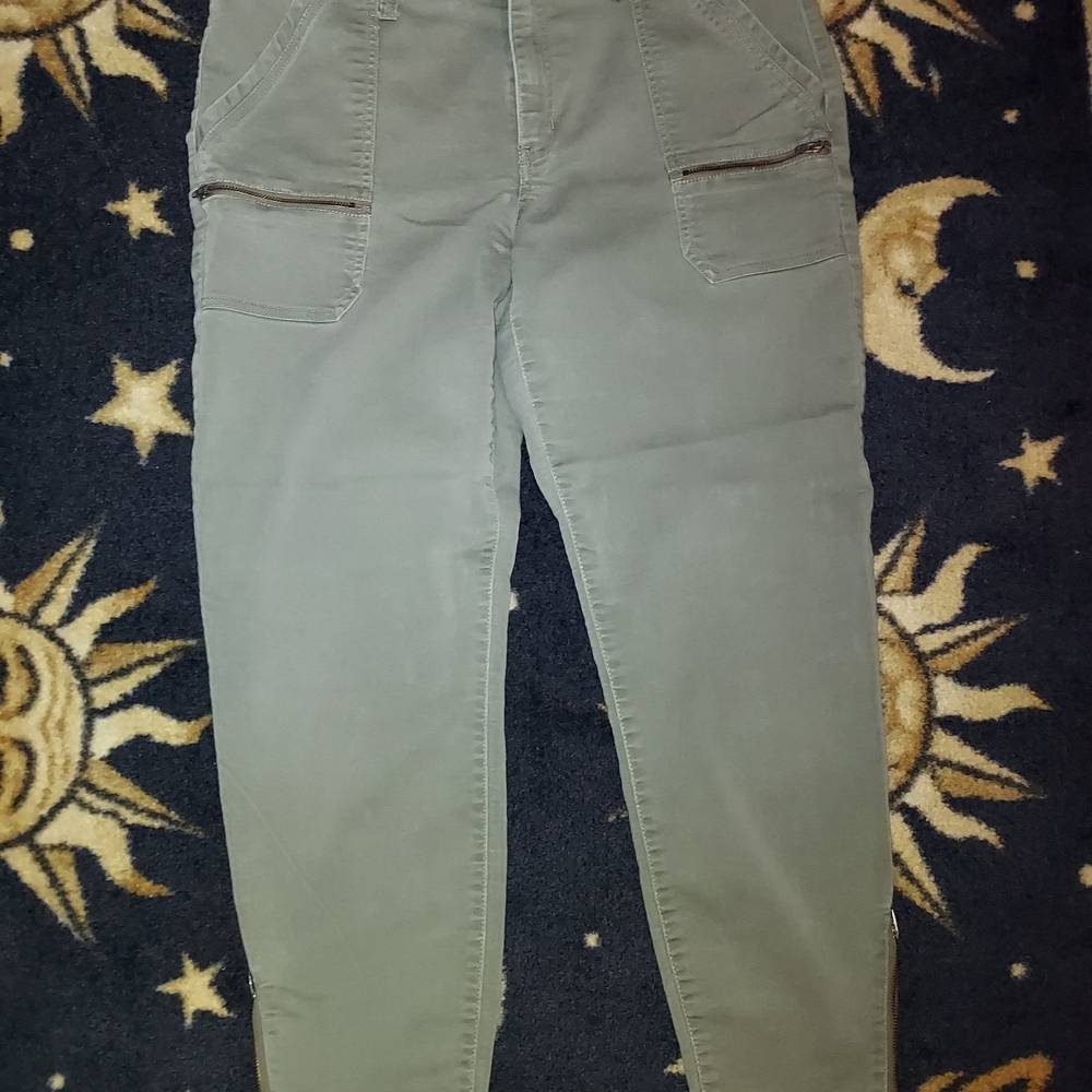 Knox Rose Olive Green Jeggings
